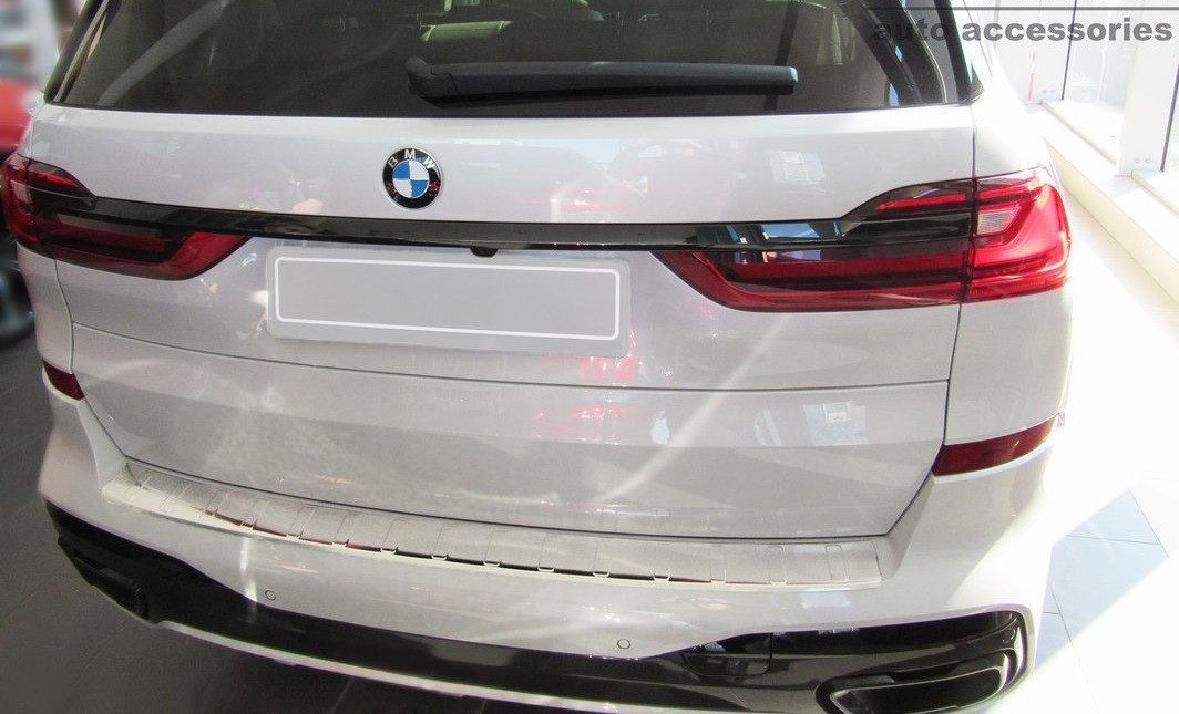 Stainless Steel Rear Bumper Protector for 2019-2021 BMW X7