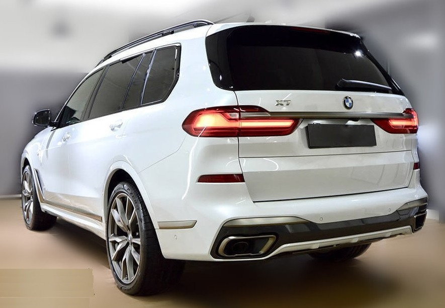 Stainless Steel Rear Bumper Protector for 2019-2021 BMW X7