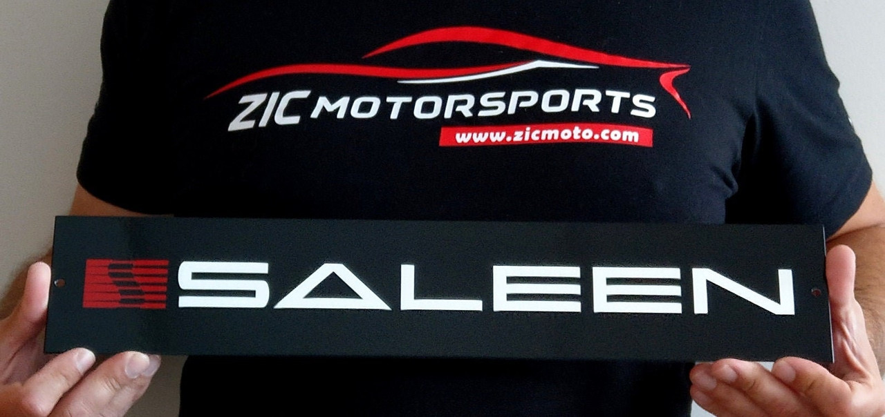 SALEEN LOGO Horizontal Steel Sign