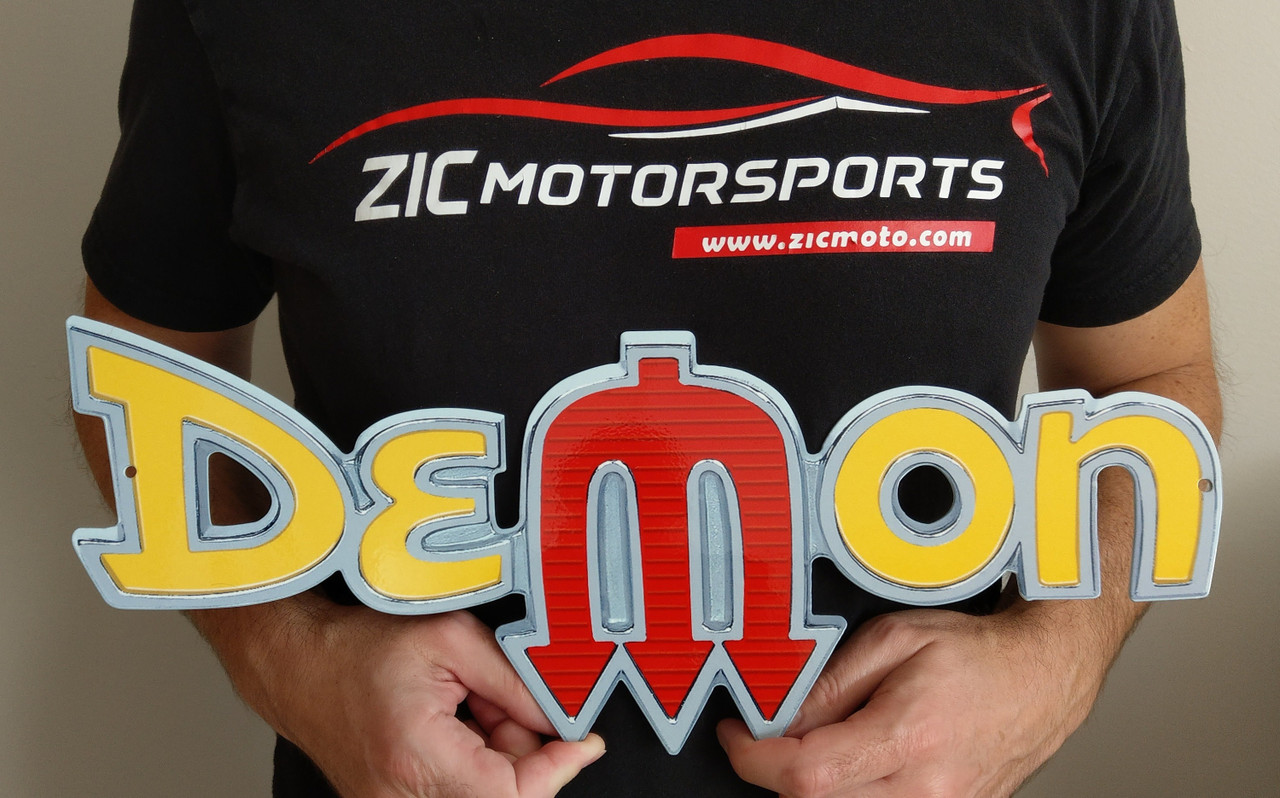 dodge demon logo stencil
