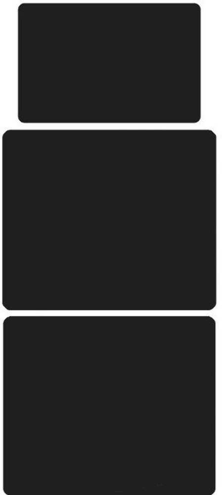 70th Anniversary C8 Warning Label Covers 70th Anniversary Sun Visor Warning Label Blackouts For 2023 Corvette C8 - Matte Vinyl ZIC Motorsports C8-70th-MB Decal Kit - Foto miniatura 7