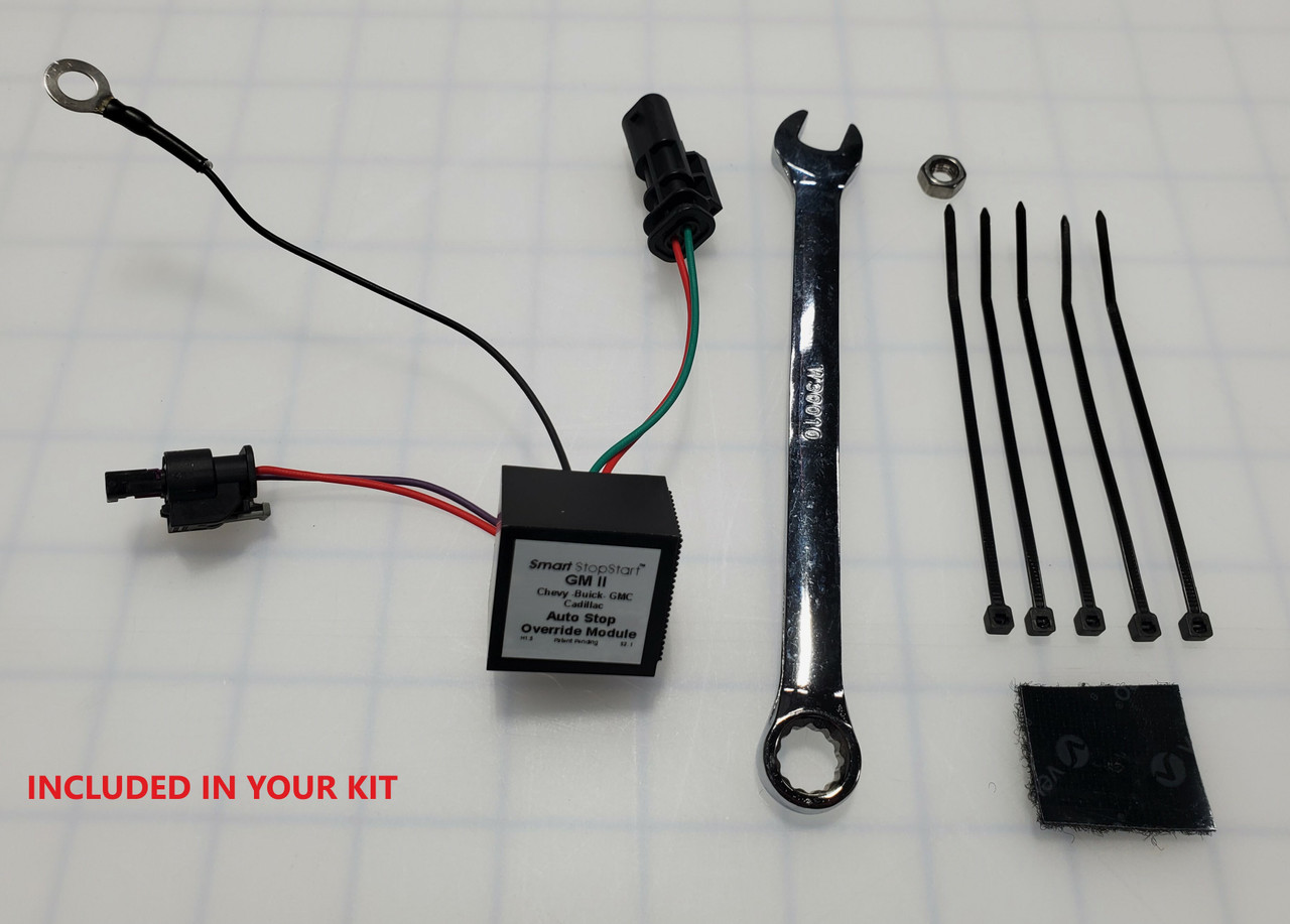 Auto Start-Stop Disabler Kit For Buick, Cadillac, Chevy, GMC (2016-2023 Models) - Set Of 2