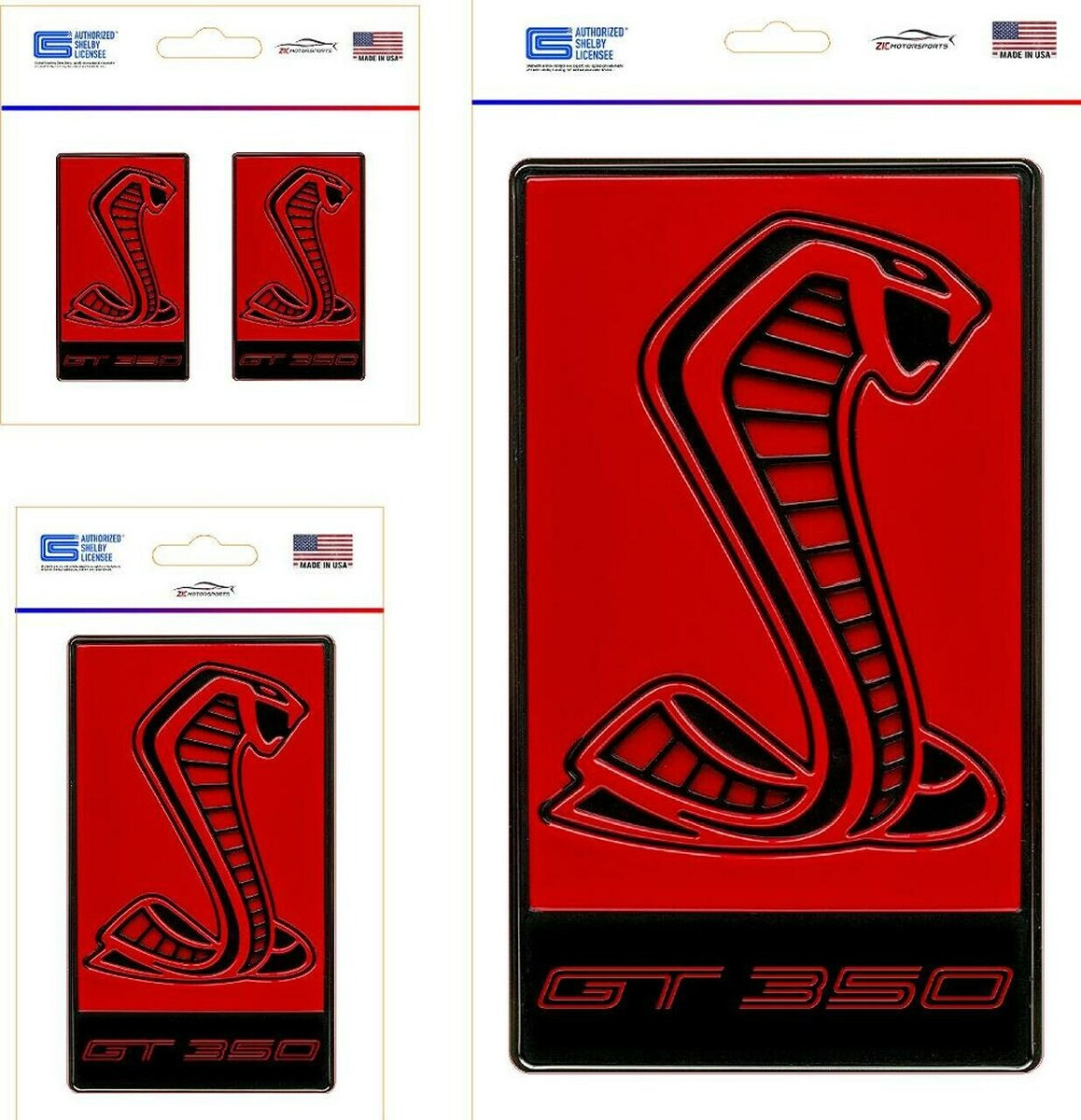 Patch Brodé Shelby Sixty Years - 4 Pouces, Couleurs Rouge/blanc/bleu - Fixation Fer à Repasser Ou Couture - Neuf