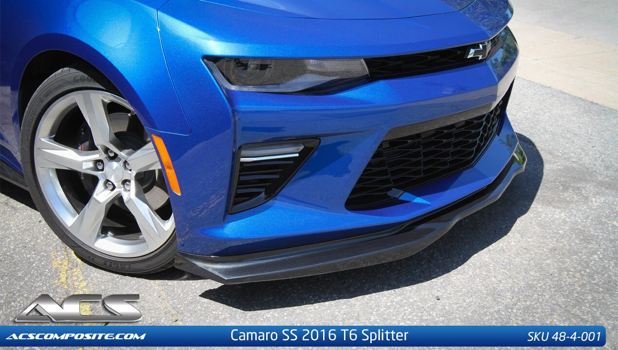 2016 Camaro SS Gen6 SS ACST6 Splitter