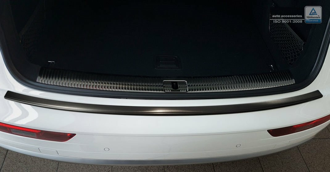 2018 Audi Q5 Graphite Black Stainless Steel Bumper Protector Guard