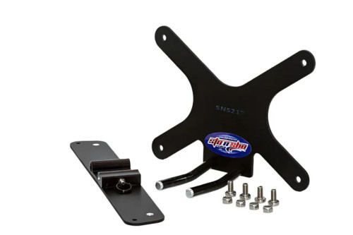 2019-2020 BMW M240i without Adaptive Cruise Control - Quick Release Front License Plate Bracket
