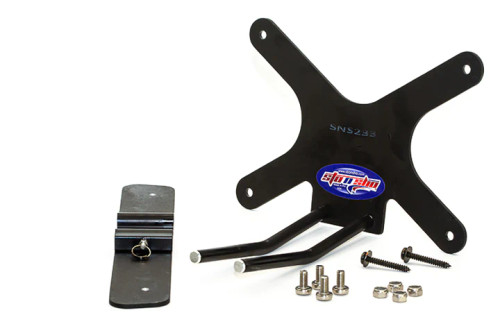 2020 BMW M550i without adaptive cruise Removable Front License Plate Bracket