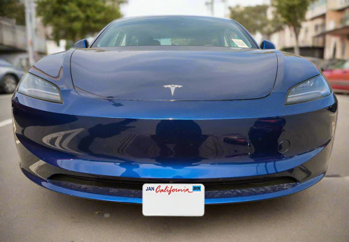 2024 Tesla Model 3 - Quick Release Front License Plate Bracket