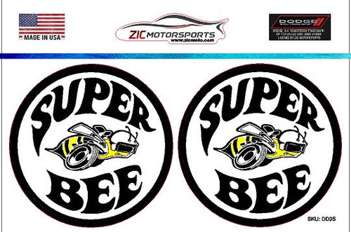 Dodge Super Bee Die-Cut Vinyl Decal
