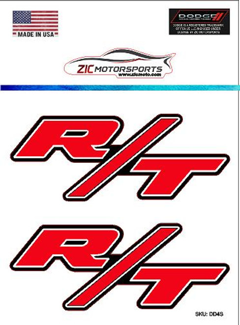Dodge R/T Emblem Die-Cut Vinyl Decal