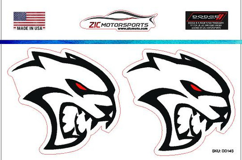 Dodge Hellcat Redeye Logo Die-Cut Vinyl Decal