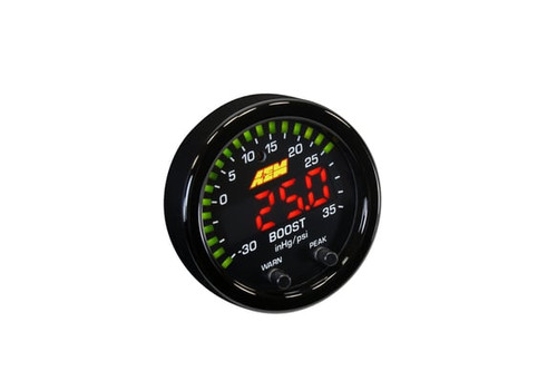 1 AEM X-Series Boost Gauge 1 AEM X-Series Boost Gauge