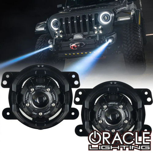 ORACLE Lighting Jeep Wrangler JK/JL and Gladiator JT 15W Off-Road Laser Fog Lights