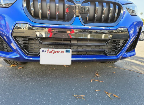 2023-2026 BMW X1 xDrive28i M Sport removable front license plate bracket