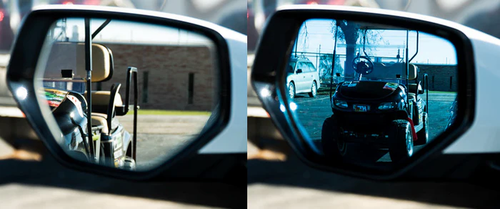 Paragon Performance C8 Corvette Wide Angle Mirrors With Turn Signals, Defrosters, and Blind Spot