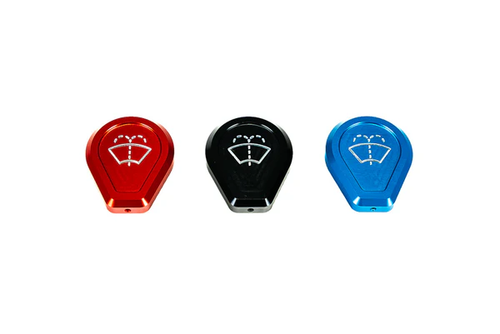 Paragon Performance C8 Corvette Washer Fluid Cap Cover - Black, Blue or Red