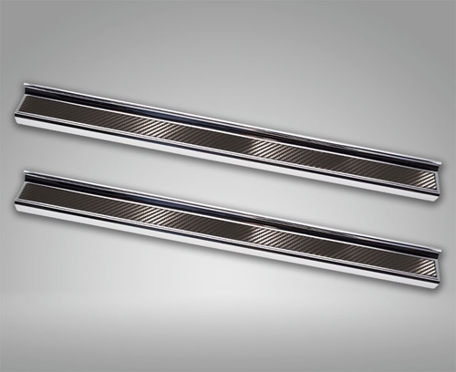 Dodge Challenger Carbon Fiber LED Door Sills – 2pc Set