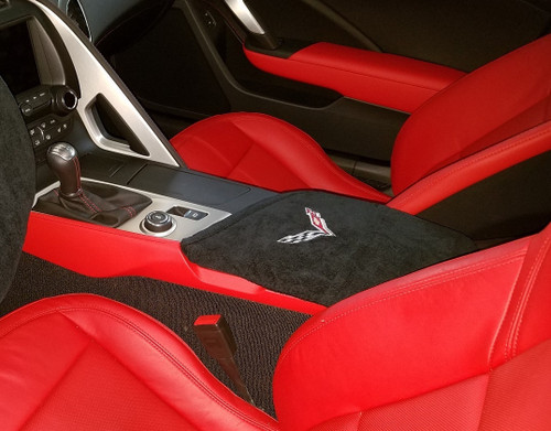 Corvette C7 Seat Towel Cover Protection By Seat Armour - Red - Foto 8