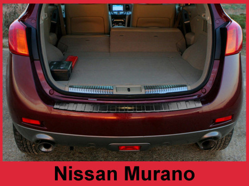 2009-2014 Nissan Murano - Stainless Steel Rear Bumper Protector