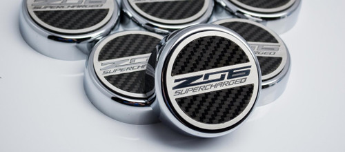  Corvette C7 Z06 - Fluid Cap Covers with Z06 Logo