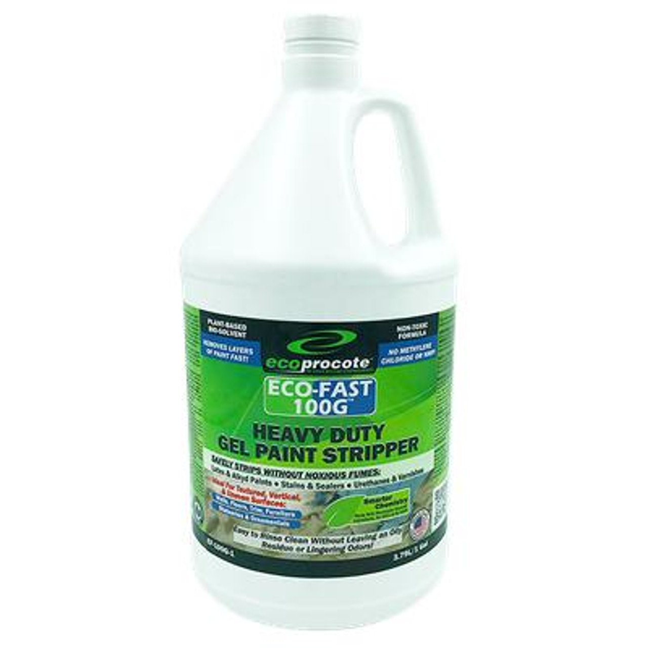 EcoFast 1 Gallon Paint Remover - Non Toxic, Eco-Friendly Paint Stripper Gel