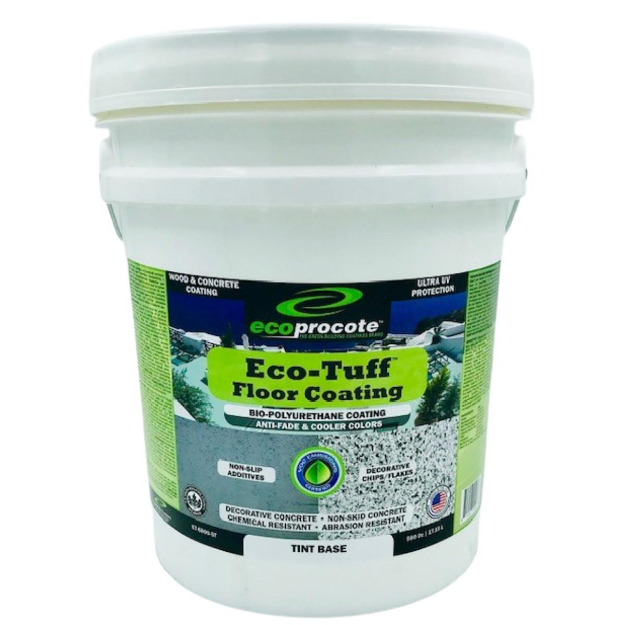 EcoProCote Eco Tuff 1 Gal Clear Gloss Polyurethane Coat Seal for Concrete &  Wood, 1 Piece - Fry's Food Stores