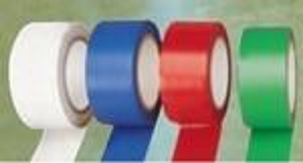 PVC Vinyl Floor Tape with Removable Backing, 2 Inch X 98 Feet