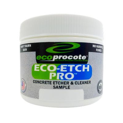 EcoEtch Pro Safe Concrete Etcher & Cleaner, 2 Oz Sample Acid Etcher