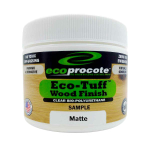 EcoProCote Eco-Tuff Wood Finish Sample, 2 Oz EcoProCote Eco-Tuff Wood Finish Sample, 2 Oz