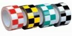 ESP Laminated Checkerboard Hazard Warning Tape, 3 Wide ESP Laminated Checkerboard Hazard Warning Tape, 3 Wide