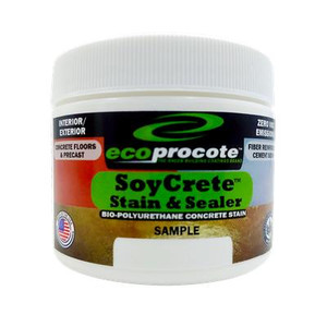 EcoProCote SoyCrete Concrete Stain and Sealer Color Sample, 2 Oz EcoProCote SoyCrete Concrete Stain and Sealer Color Sample, 2 Oz