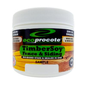 EcoProCote TimberSoy Fence Stain and Sealer Color Sample, 2 Oz EcoProCote TimberSoy Fence Stain and Sealer Color Sample, 2 Oz