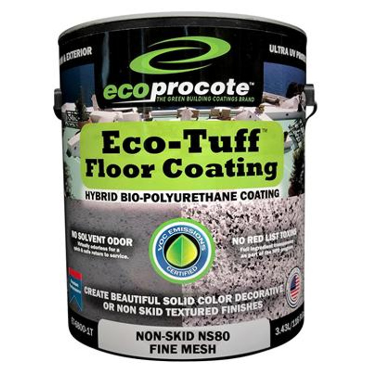 EcoProCote Eco-Tuff Non Skid Coating, Factory Tinted