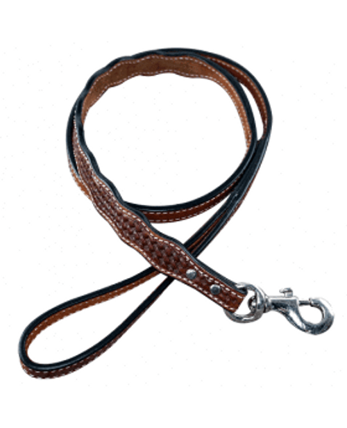 Medium Oil Leather leash 4' x 1" wide