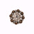 Copper Clear 1.5" European Crystal Concho