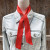 Electric Red Western Skinny Mini Wild Rag Scarf / Cowgirl Necktie 306