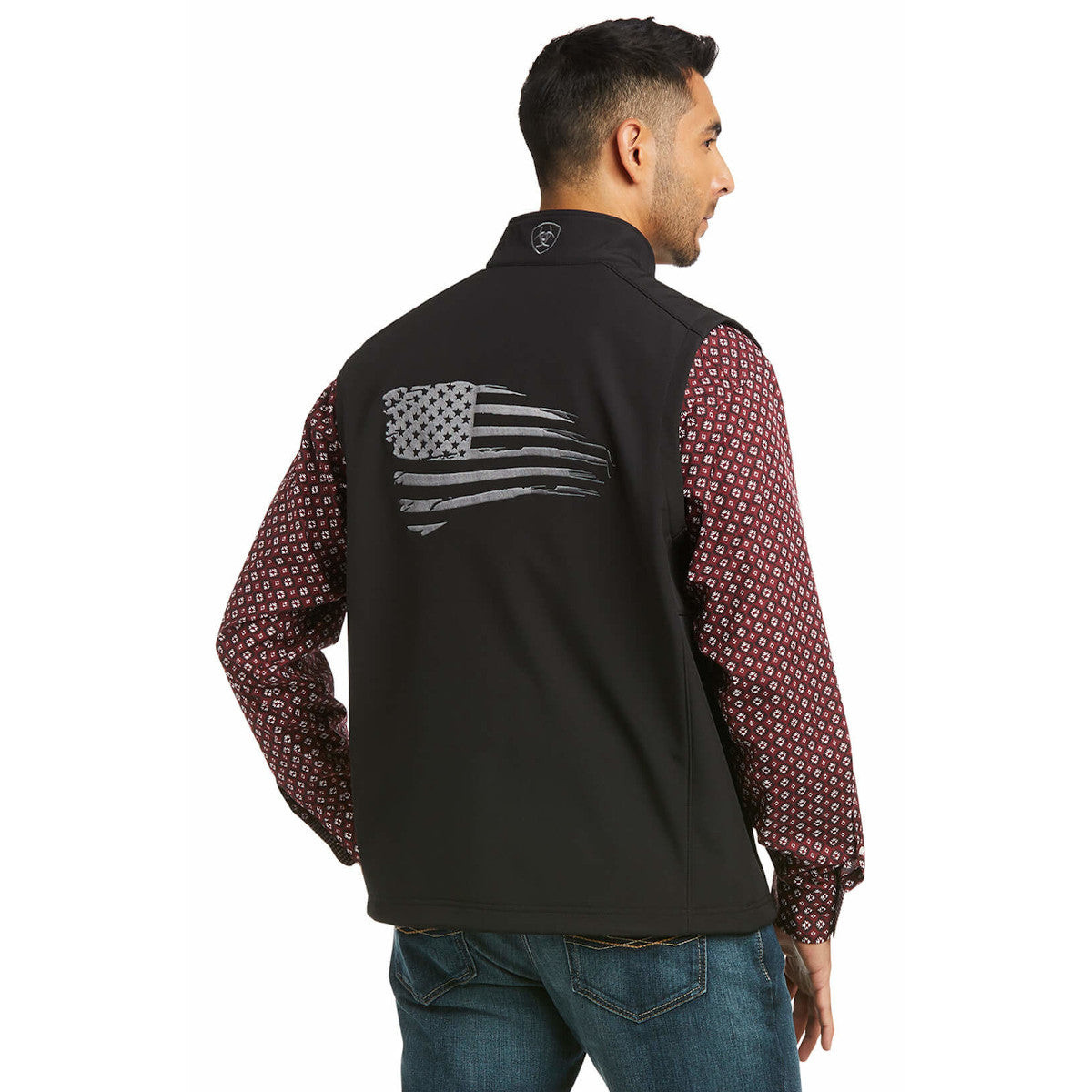 Ariat Men's Logo 2.0 Patriot Softshell Vest