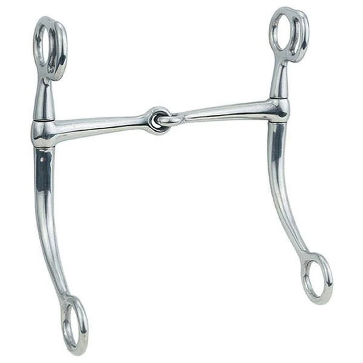 Weaver 6" Tom Thumb Snaffle Mouth Draft Bit