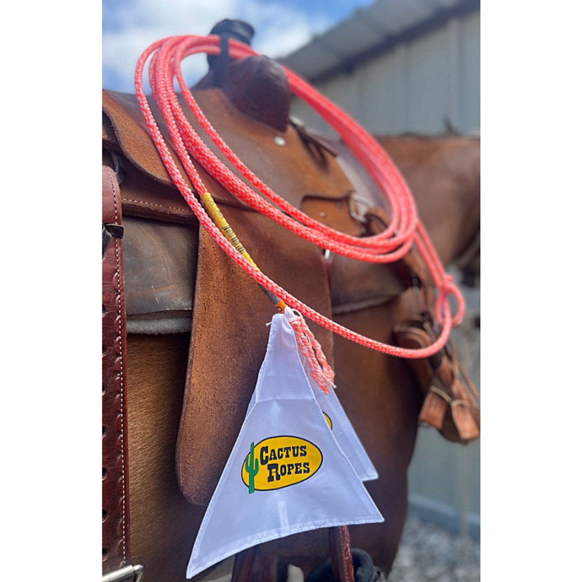 Cactus Ropes Break-Away Flag w/Cactus Ropes Logo Cactus Ropes Break-Away Flag w/Cactus Ropes Logo
