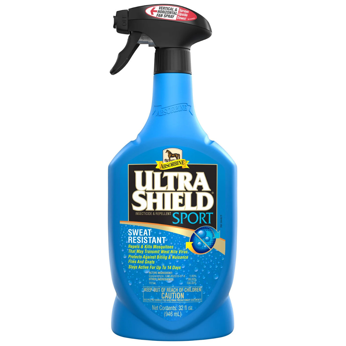 Absorbine UltraShield Sport Insecticide & Repellent - 32 oz. Absorbine UltraShield Sport Insecticide & Repellent - 32 oz.