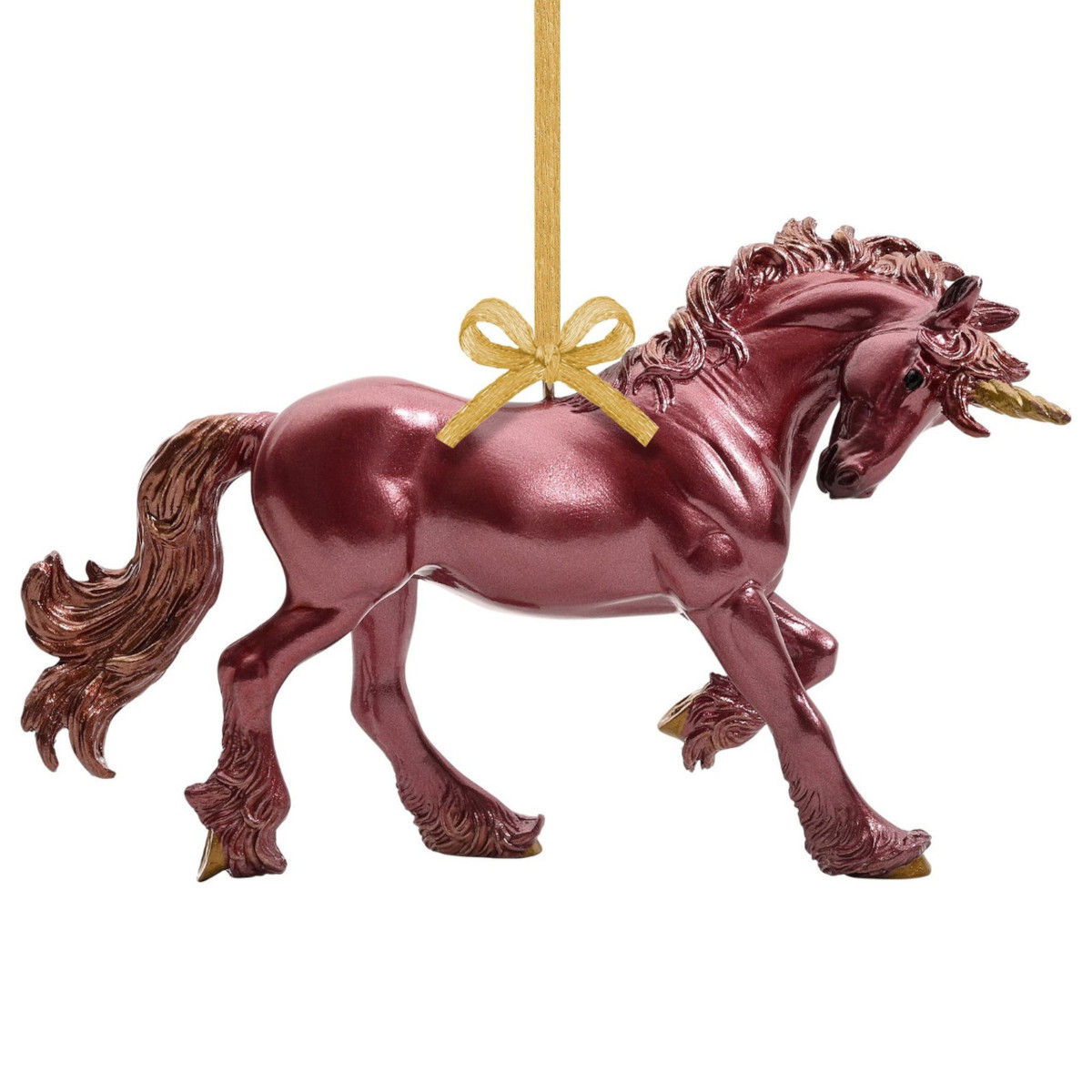 Breyer 2024 Holiday Unicorn Ornament - Scarlet Breyer 2024 Holiday Unicorn Ornament - Scarlet