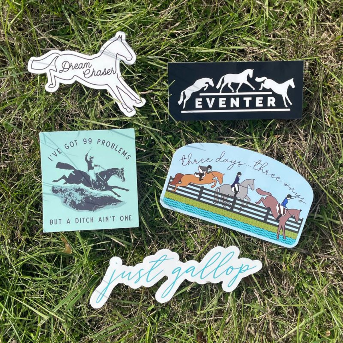 Dapplebay Eventing Sticker Pack Dapplebay Eventing Sticker Pack