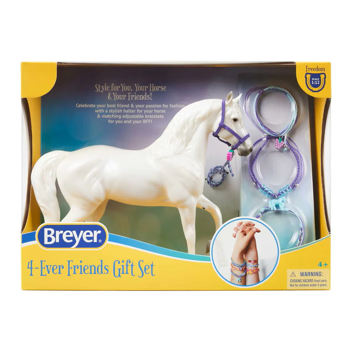 Breyer Freedom Series 4-Ever Friends Gift Set - Purple Power Breyer Freedom Series 4-Ever Friends Gift Set - Purple Power