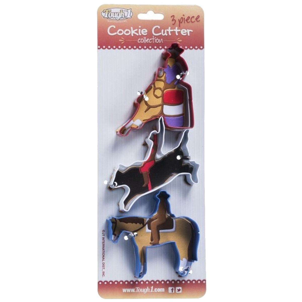 Tough-1 3 Piece Cookie Cutter Collection - Western