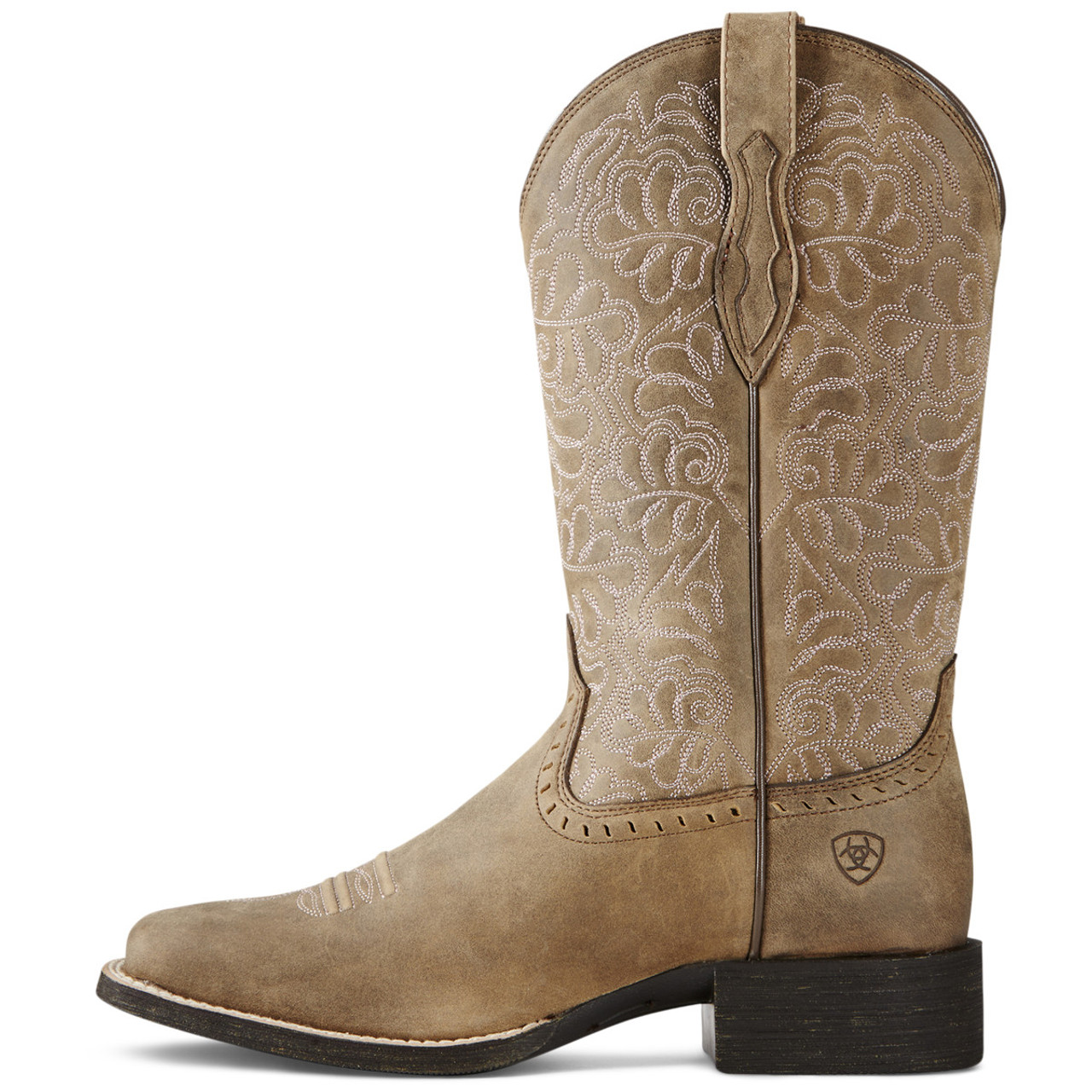 Ariat Women's Brown Bomber Round Up Remuda Cowgirl Boots