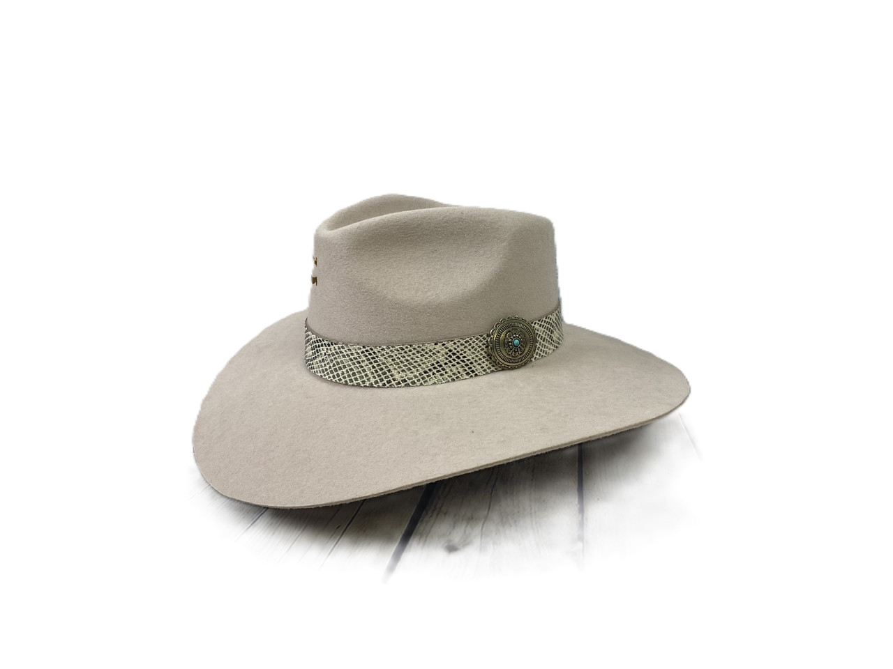 Charlie 1 Horse Sidewinder Felt Cowgirl Hat - Millbrook Tack