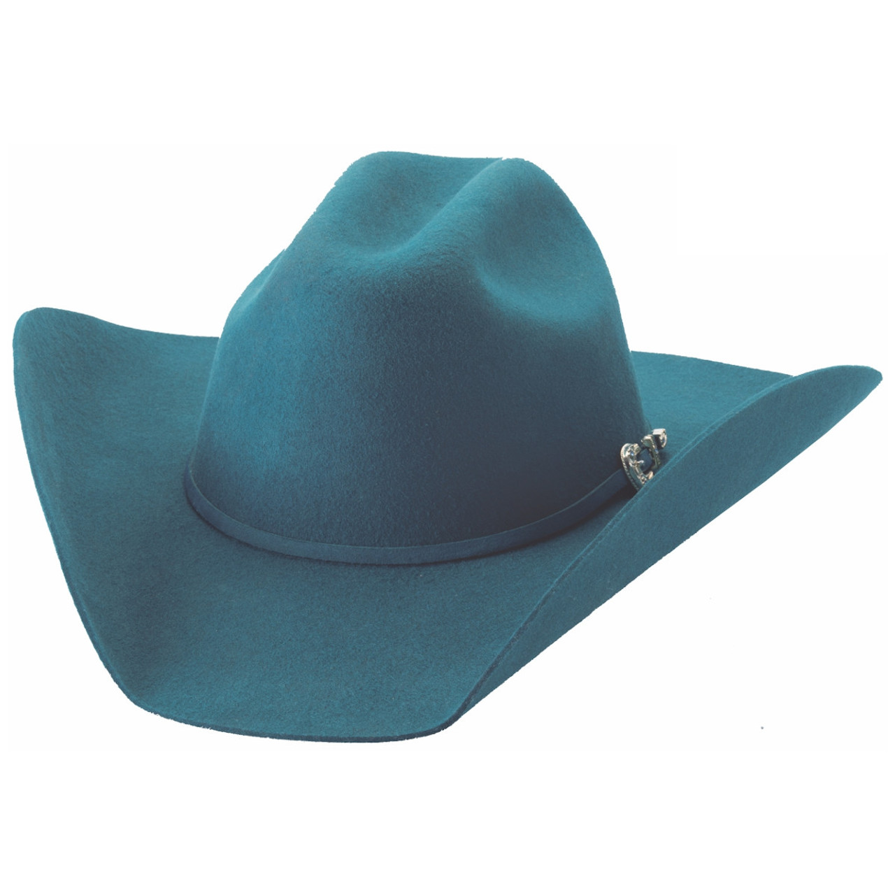 Bullhide Turquoise Kingman 4X Premium Wool Cowgirl Hat Turquoise 6 3/4