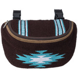 Tough-1 Saddle Pouch with Hand Weaving