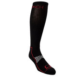 Cinch Men's Black & Red Boot Socks