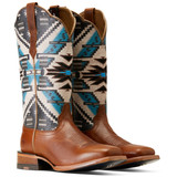Ariat Women's Dark Chocolate Frontier Chimayo Cowgirl Boots
